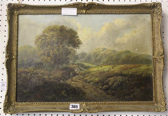Oil - Country lane